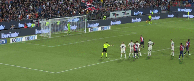 0-0，40岁阿森纳旧将染红+少2人都不输，西甲倒数第一逼平马略卡